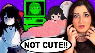 DO NOT Download These CUTE Games ...They're Actually HAUNTED 15