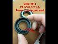 Power steering oil seal 24.5*42.5*13.5 high quality product #WOMA #oilseal