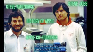 1976 - CO-FOUNDERS - APPLE -  Steve Wozniak & Steve Jobs - History of Apple Computers - Change World
