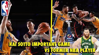 NBL ADELAIDE 36ERS KAI SOTTO *IMPORTANT* GAME VS FORMER NBA PLAYER AND BRISBANE BULLETS!