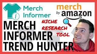 Amazon Merch: My Favorite Merch Informer Research Tool 🛠️ Trend Hunter / Tracker / Movers \u0026 Shakers