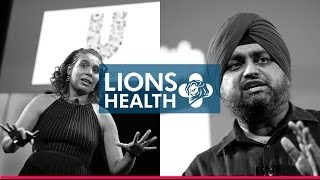 Lions Health TV Meets: Dr Myriam Sidibe and Samir Singh