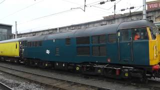 Network Rail 97304+31106 working 1Q13 at Newcastle and Carlisle 23/4/13