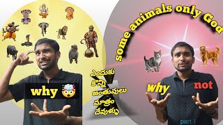 why some animals only become God 🤷🏻ఎందుకు కొన్ని జంతువులు మాత్రం దేవుళ్ళు || part -1 @RaaOne468