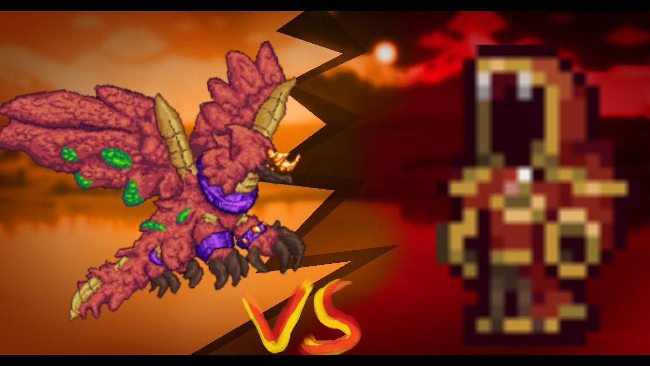 Terraria Supreme Calamitas Vs Yharon Ll Smash Bros Mod - YouTube