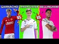 Comparison:Garnacho VS Arda Güler VS Jude Bellingham 💪⚽