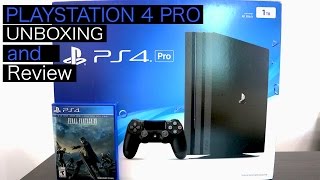 PS4 PRO UNBOXING AND REVIEW | 4K GAMING CONSOLE
