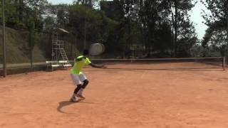 Rise and Shine Rwanda;TENNIS; Rwanda's top tennis seed Ernest Habiyambere