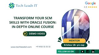 Oracle Fusion SCM Online Training Demo @ 02-01-2025