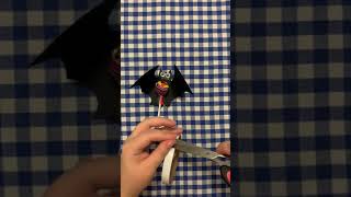 Easy Paper Halloween Candy Decor 🦇 - Lollipop 🍭 - DIY