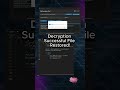 Decrypt Files Instantly with AES-256 🔓 | Python Decryption Tool | Cybersecurity Project