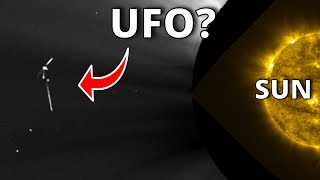 THIS UFO FLEW CLOSE TO THE SUN!