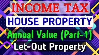 #2 HOUSE PROPERTY || Determination of Annual Value (Part-1) | Let-Out Property