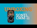 Unboxing Sonel CMM-11