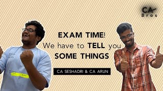 Things to do😃 - Exams are coming!! | CA Exams Jan 25