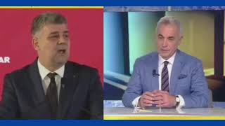 CĂLIN GEORGESCU UIMIT DE DISCURSUL LUI MARCEL CIOLACU