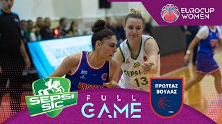 ACS Sepsi-SIC v AEO Proteas Voulas | Full Basketball Game | EuroCup Women 2024-25