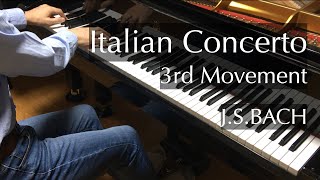 イタリア協奏曲 第3楽章（バッハ）J .S. Bach - Italian Concerto 3rd Movement - pianomaedaful