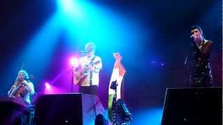 Ed Sheeran, Laura Sheeran \u0026 Vyvienne Long(Cello) - Volcano (Damien Rice Cover) O2 Dublin 13/01/2013