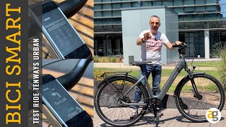 eBIKE con NAVI e ANTIFURTO. Test TENWAYS da CITTA'