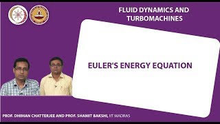 Euler's energy equation