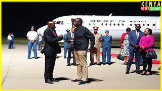 RUTO IS BACK - See how DP Kindiki received him at JKIA Airport