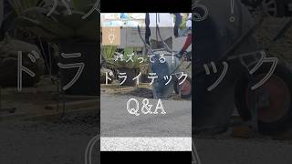 プロが解説、バズった施工！ドライテックQ\u0026A【プロと学ぶ、お庭教室】