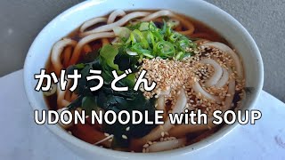 HOMEMADE UDON NOODLE with Soup