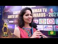 singer sindhuri about her performance at santosham suman tv south indian film awards sumantv