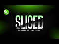 HOW TO CREATE SLICED TEXT EFFECT IN CORELDRAW (BEGINNERS TUTORIAL)