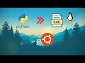 Export Python app to Linux executable file
