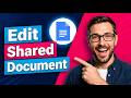 How To Edit Shared Document Google Drive [2026 Guide]