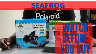 WATCH THIS BEFORE YOU BUY Seafrogs Underwater Housing Unbox, Review, Test