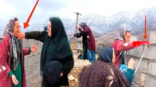 Real life in a tent Zainab's attempt to build a room on a snowy day Fatima's meeting with her mother