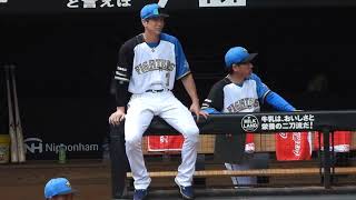 【イケメン王子の戯れ】松本剛がキッズに話しかける神対応‼︎エスコンフィールド北海道日ハム対ロッテ