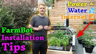 FarmBot Installation Tips