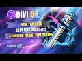 Divi 5's New Text Upgrade Is INSANE – Gradient, Mask & Stroke Tutorial