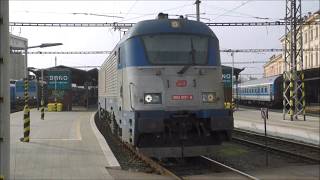 Vlaky: odchod EC 172 a R 982 zo žst. Brno hl. n.