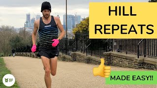 HILL REPEATS RUNNING made EASY - a SIMPLE guide!