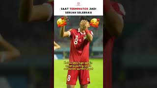 Abis nge-gol in, gak lupa selebrasi sambil dance Terminator di lapangan🕺🏻#Terminator #KingPromise