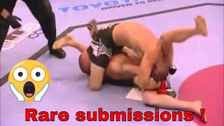 Chris Lytle rare double submission reverse triangle & armbar