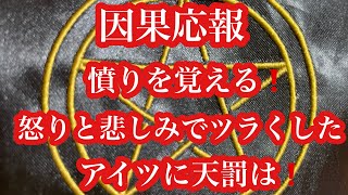 因果応報⚡️憤りを覚える❗️怒りと悲しみでツラくしたアイツに天罰は❗️