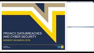 Privacy, Data Breaches and Cyber Security