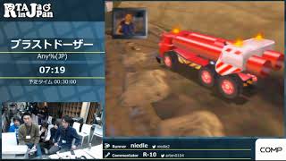 Blast Corps Speedrun by niedle. RTA in Japan Marathon 2017