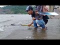 menyepuh golok dengan air laut_reaksi besi panas di air laut/black smith