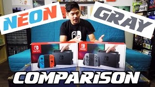 NEON or GRAY: Nintendo Switch Comparison