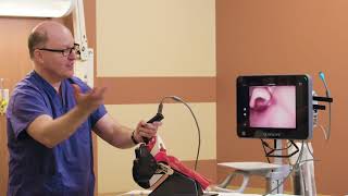 Video Laryngoscopy with a Mac-Style Blade Demonstrated by Dr. Rich Levitan, M.D.