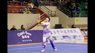 Men's  Double Chain Whip 男子双鞭 第5名 吉林体院 侯卫宁 8.69分 ji lin ti yuan hou wei ning