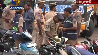 Hyderabad Cops Conduct Cordon Search In Old Bowenpally, Seizes 51 Bikes