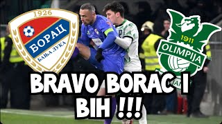 HISTORIJA za Borac i Bosnu i Hercegovinu! Borac porazio Olimpiju i prosao dalje 🇧🇦!